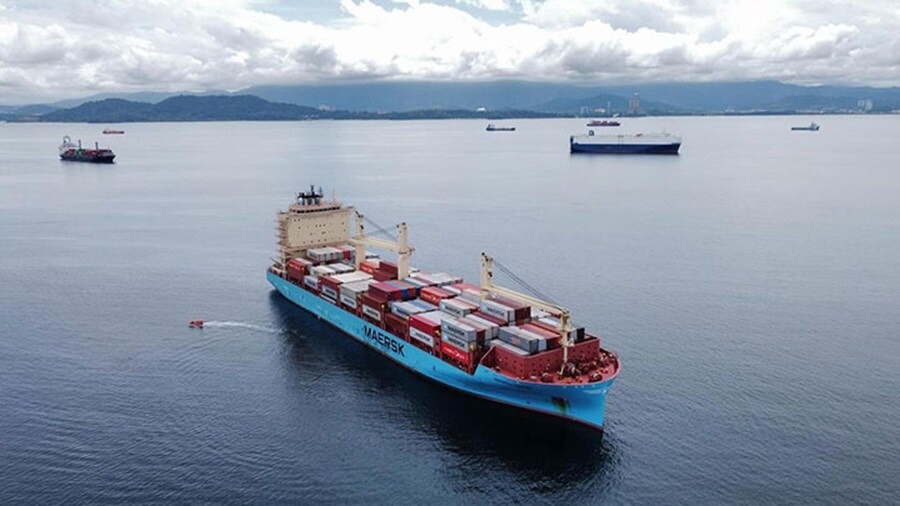 Vessel on water